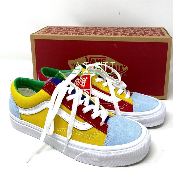 🌿 SPRING SALE 🌿 VANS Style 36 Suede Sunshine Multi Womens Sneakers VN0A3DZ3WNY - Picture 6 of 10